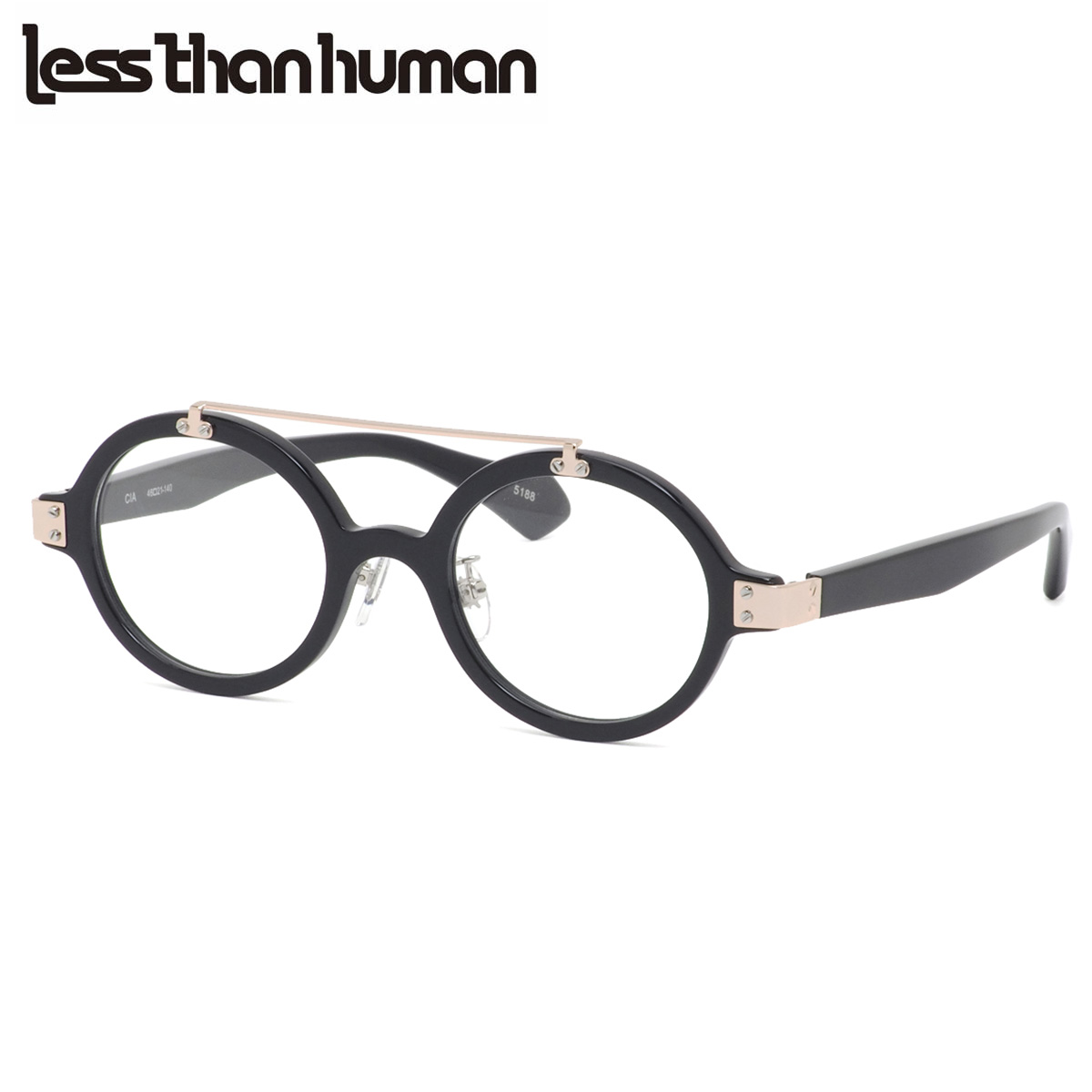 楽天市場】レスザンヒューマン Less than human メガネ 2020 89 54