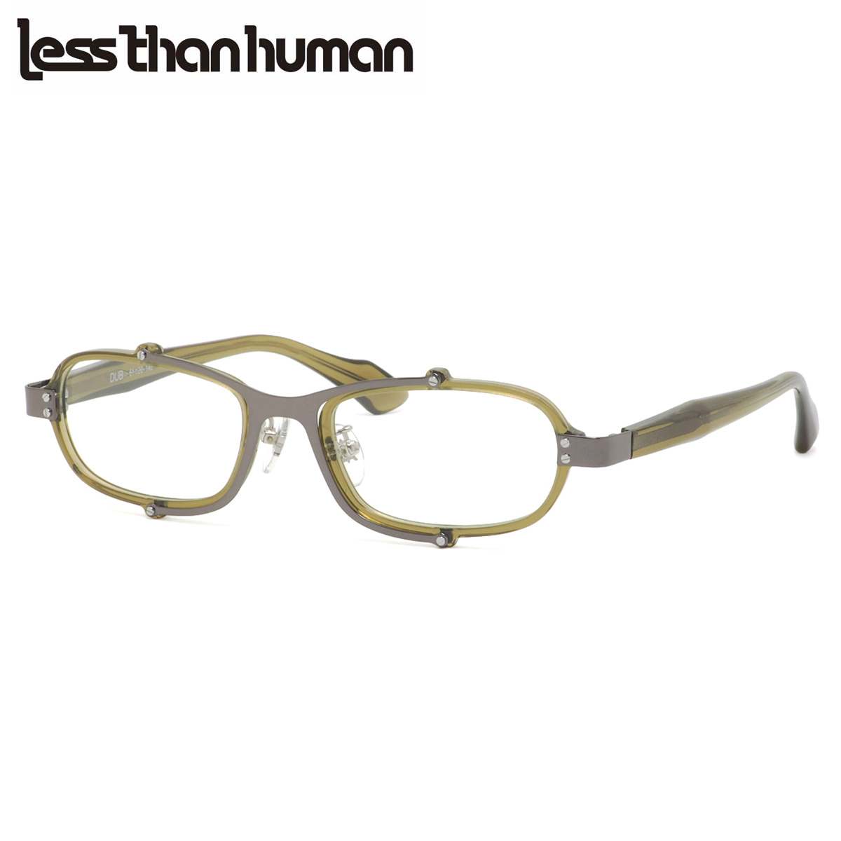 レスザンヒューマン DUB 2020 51 メガネ Less than human 個性的 国産 日本製 made in Japan メンズ レディース 21,560円