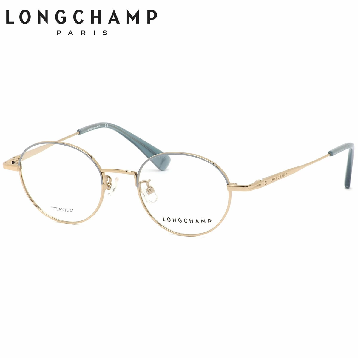 ロンシャン LONGCHAMP メガネ LO2500J 722 47サイズ ロゾコレクション ボストン ブルー 軽い 軽量 かわいい レディースモデル