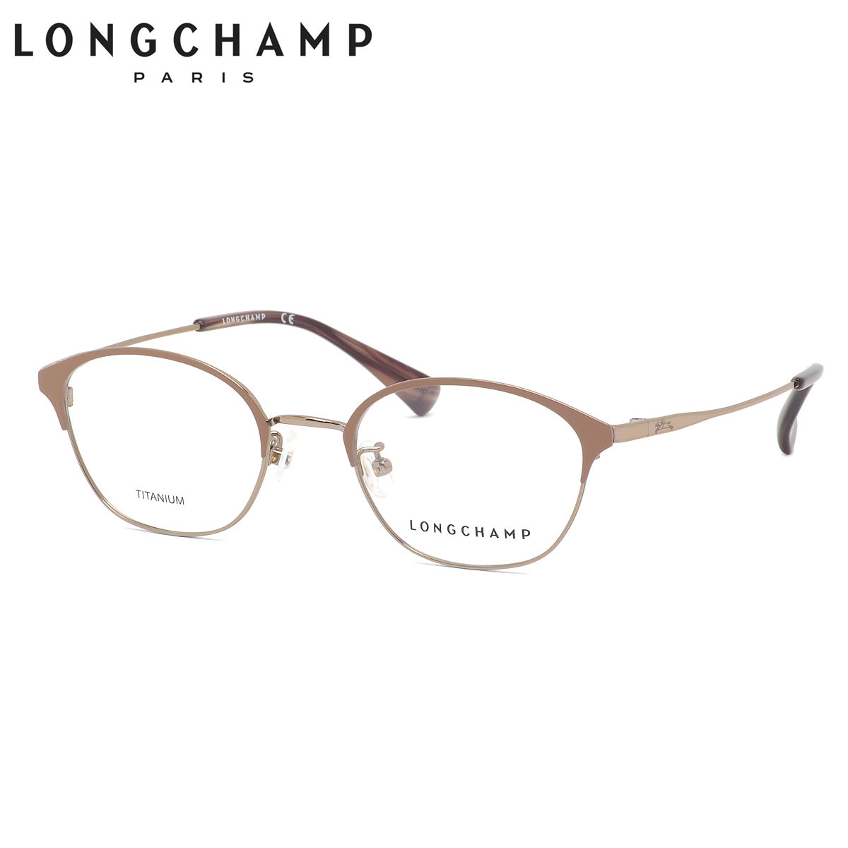 ロンシャン LO2512J 723 48 メガネ LONGCHAMP サーモント ツートン かわいい おしゃれ レディース｜メガネ・サングラスのThat&rsquo;s