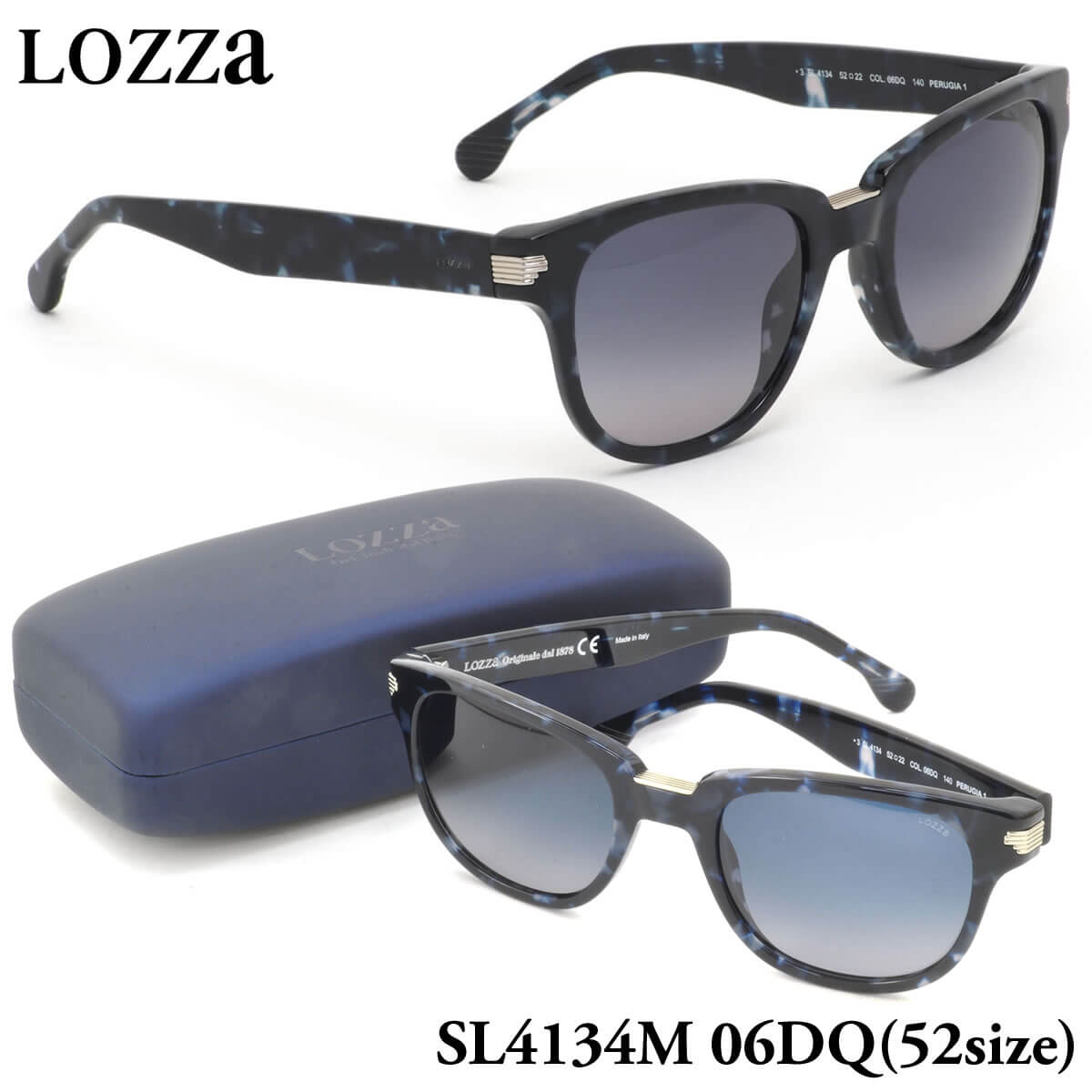 楽天市場】ロッツァ LOZZA サングラス SL4134M 09AJ 52サイズ