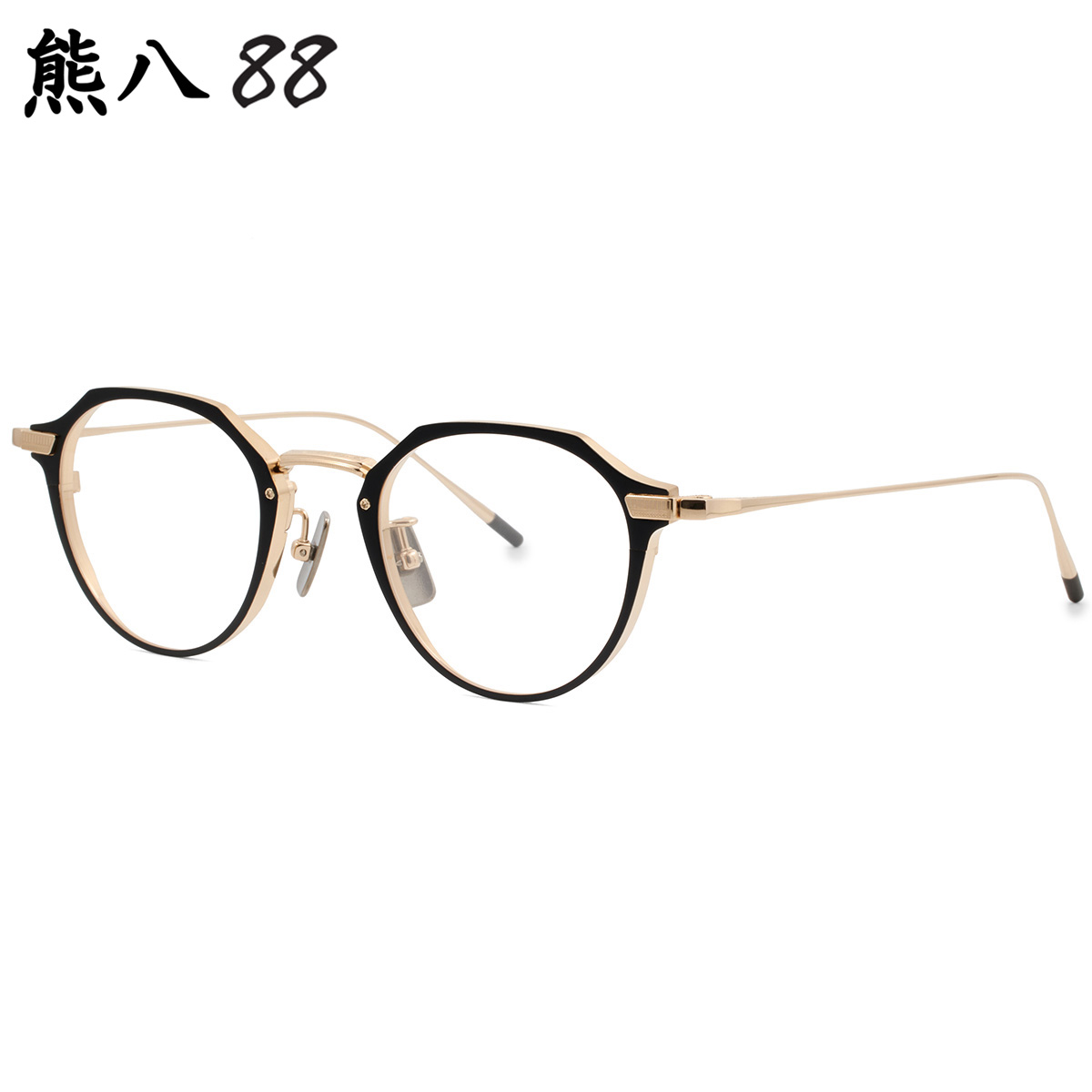 楽天市場】熊八88 NP-102 2 46 メガネ クマハチハチジュウハチ 鯖江