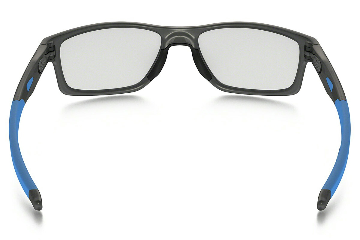 -OAKLEY glasses OX8090-0253 CROSSLINK MNP Satin Gray Smoke Sky Blue Cross-linking MNP square OAKLEY ITA eyeglass lens free men women