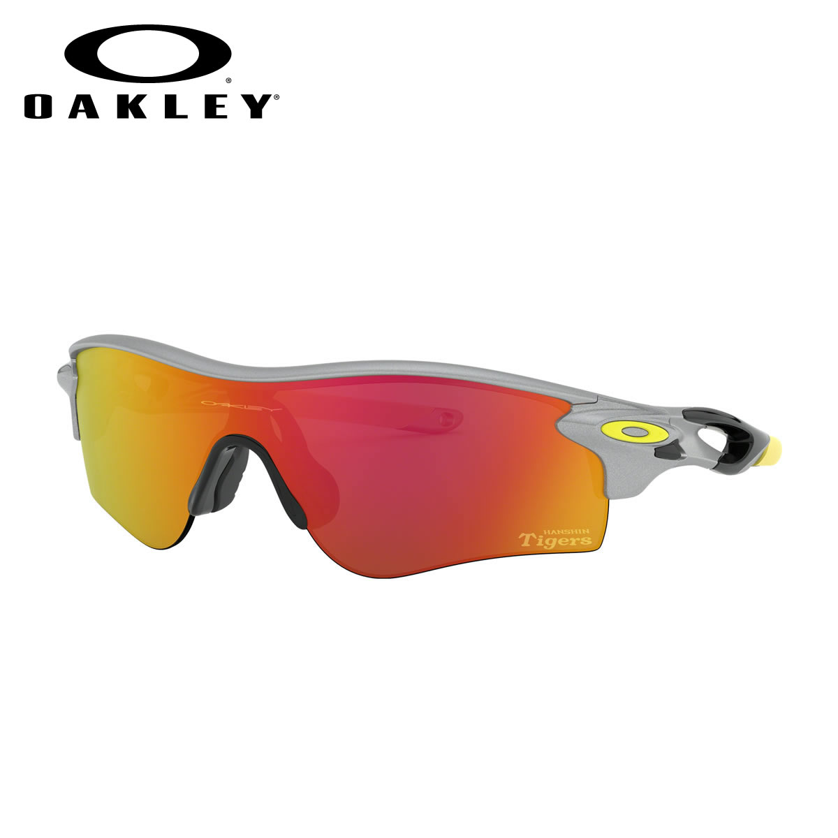 オークリー サングラス Oakley 杉本圭 サングラスoo96 55 38radarlock サングラス Path レーダーロックパス 阪神タイガース プロ野球限定モデルsilver Prizm Ruby アジアフィット Asia Fit アジアンフィット オークレーメンズ レディース メガネ サングラスのthat S