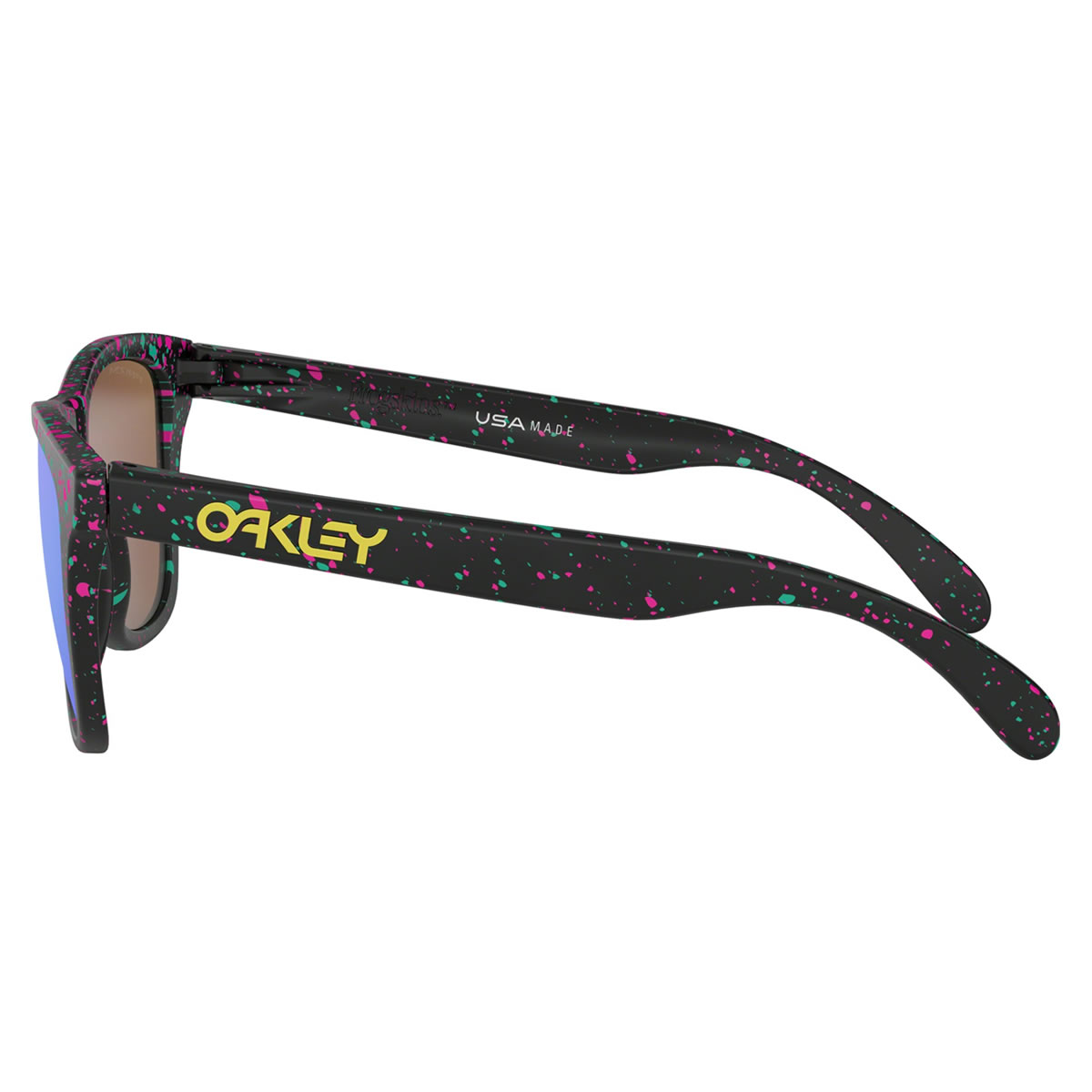 Collectionフロッグスキン オークリー Splatterfade Miumiu ミュウミュウ Oakley サングラスoo9245 80 54frogskins Sapphire スプラッタフェードコレクションsplatte バーバリー Fit Polawing アーツ Rarts ポラマックス Polarmax Prizm アジアフィット Black Asia