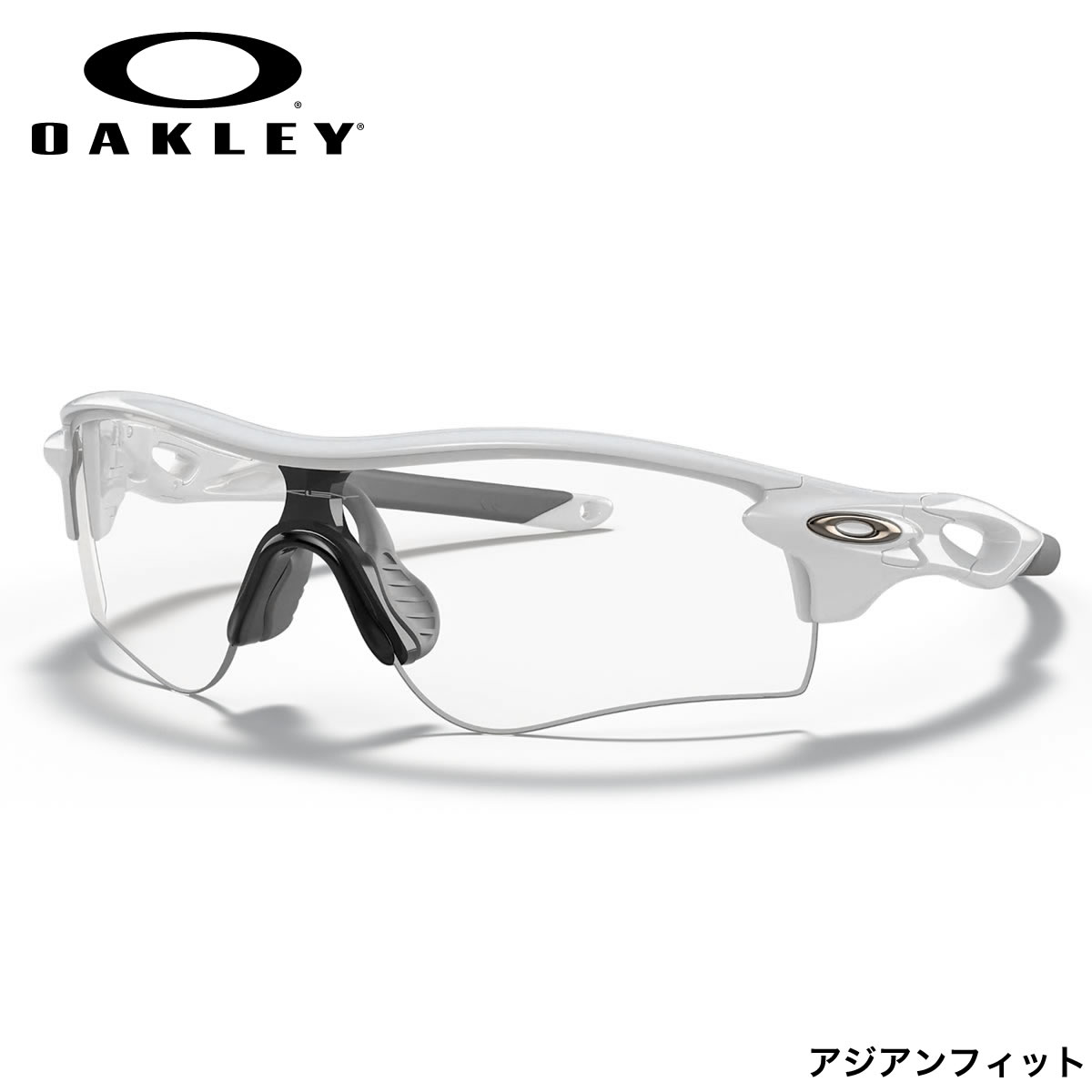 楽天市場 オークリー サングラス Oo96 71 38 Oakley Radarlock Path レーダーロックパス クリアレンズ Polished White Clear アジアフィット Asia Fit アジアンフィット オークレー メンズ レディース メガネ サングラス のthat S