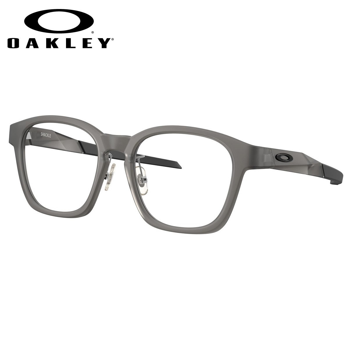 オークリー OX8197D-02-50 メガネ OAKLEY シャックル SHACKLE RX Satin Grey Smoke アジアンフィット ローブリッジフィット メンズ レディース
