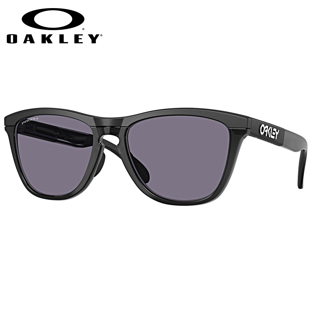オークリー OO9503A-06-58 サングラス OAKLEY フロッグスキン レンジ エックスエル FROGSKINS RANGE XL プリズム アジアンフィット ローブリッジフィット matte black/black ink/prizm grey オークレー メンズ レディース [25N2OO]