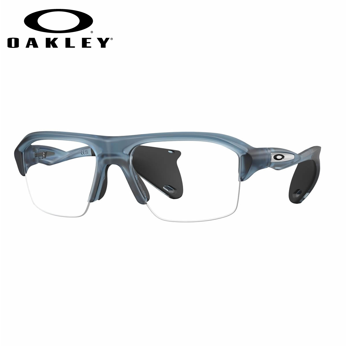 オークリー OX8198-04-60 メガネ OAKLEY スタントグライダー STUNT GLIDER Matte Transparent Abyss オークレー メンズ レディース [25N2OX]｜メガネ・サングラスのThat&rsquo;s
