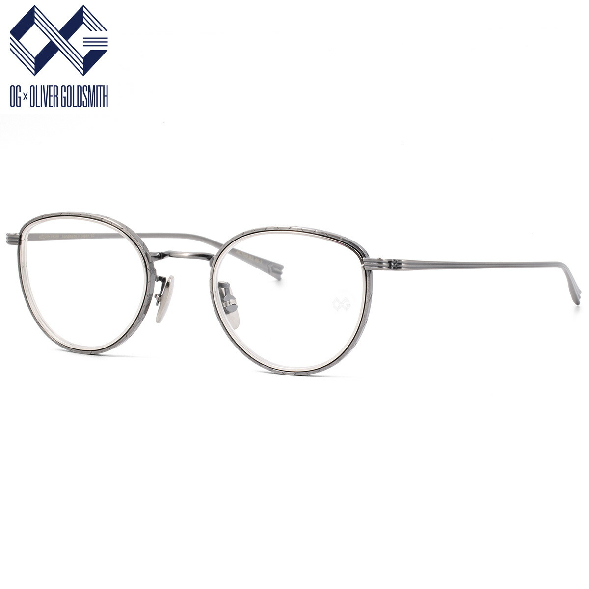 オージー・バイ・オリバー・ゴールドスミス ACTRESS46-3 A.SILVER 46 メガネ OG×OLIVER GOLDSMITH 日本製 国産 made in japan メンズ レディース|メガネ・サングラスのThat’s