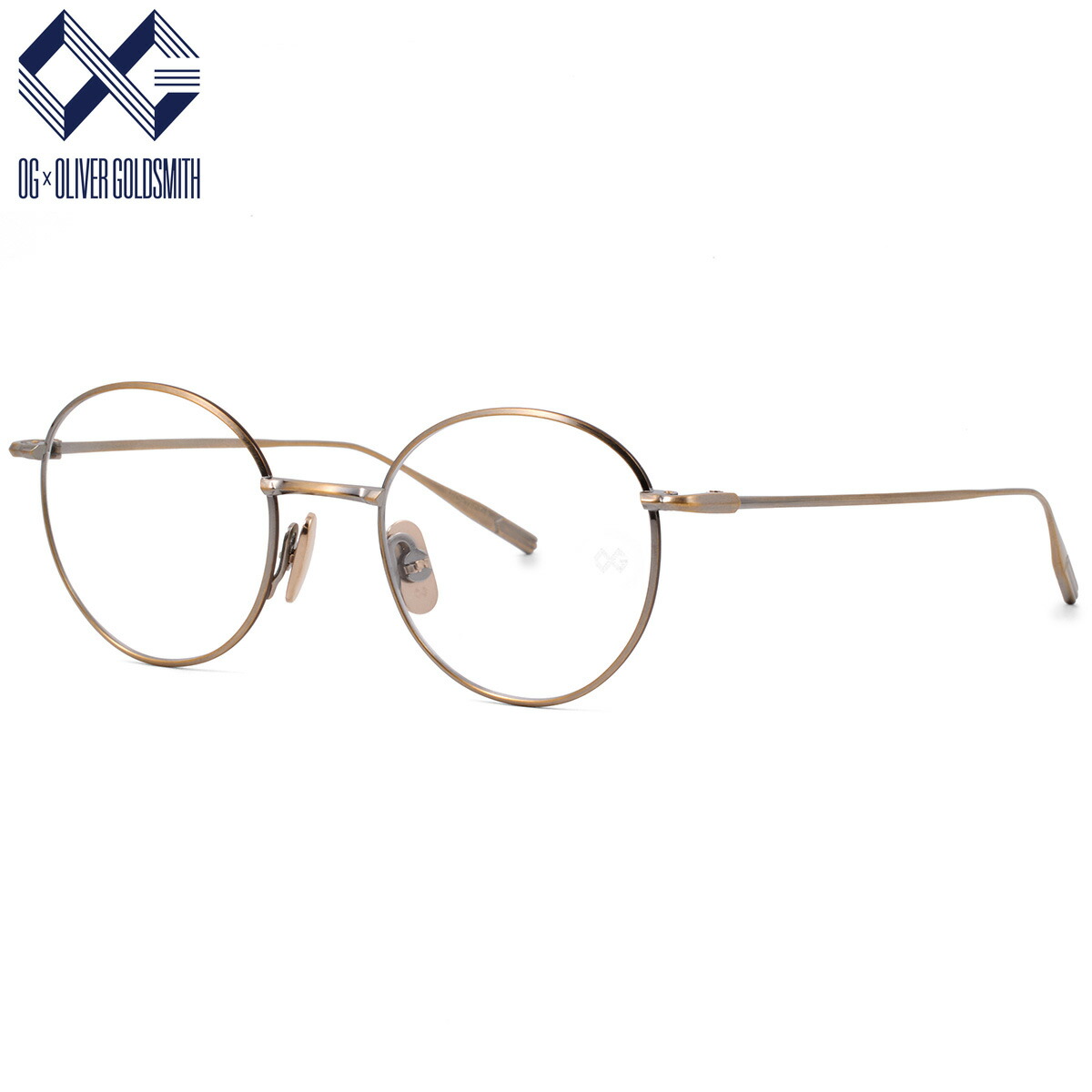 オージー・バイ・オリバー・ゴールドスミス ARCHITECT2 A.GOLD 46 メガネ OG×OLIVER GOLDSMITH 日本製 国産 made in japan メンズ レディース