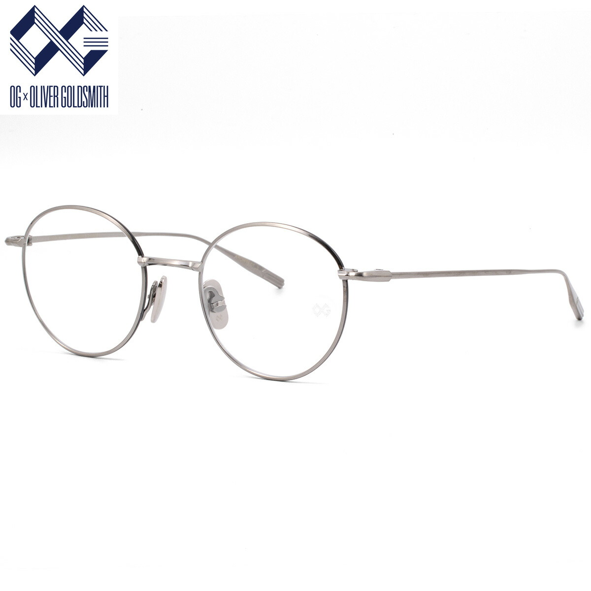 オージー・バイ・オリバー・ゴールドスミス ARCHITECT2 A.SILVER 46 メガネ OG&times;OLIVER GOLDSMITH 日本製 国産 made in japan メンズ レディース｜メガネ・サングラスのThat&rsquo;s 27,170円