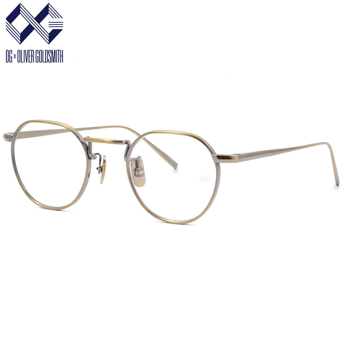 オージー・バイ・オリバー・ゴールドスミス NOUN X A.GOLD 46 メガネ OG×OLIVER GOLDSMITH 日本製 国産 made in japan メンズ レディース|メガネ・サングラスのThat’s