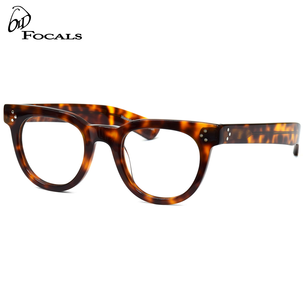 オールドフォーカルズ PRESIDENT 002 46 メガネ OLD FOCALS プレジデント デミ ハバナ べっ甲 ボスリントン マット アメリカ made in USA メンズ レディース
