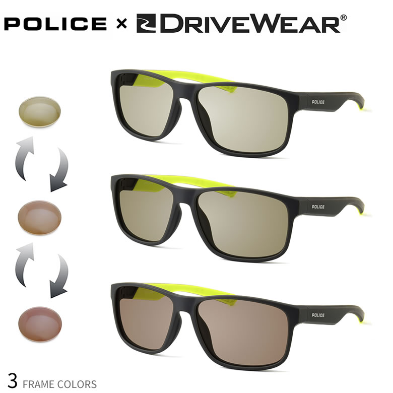 安全 60サイズ メンズ 日本全国送料無料 Os メガネ サングラスのthat Sポリス まぶしさ メンズ サングラス 正規商品販売店 Splc43i Splc43i 紫外線カット 調光 健康 レディース ドライブウェア 運転 ポリス Police 車 2way Dw サングラス サングラス 60サイズ 偏光