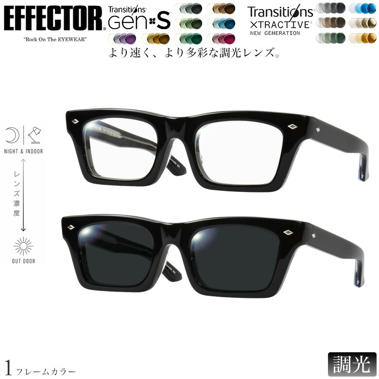 楽天市場】EFFECTOR エフェクター 眼鏡 メガネ サングラス ムナカタ