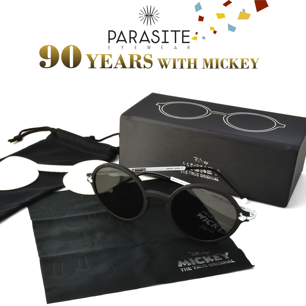 最も優遇 Parasite パラサイト サングラス Mickey 3set ミッキー90周年記念モデル ディズニー ミッキーマウス レア 3本セット コレクターボックス メンズ レディース 期間限定特価 Www Consulacam Marseille Fr