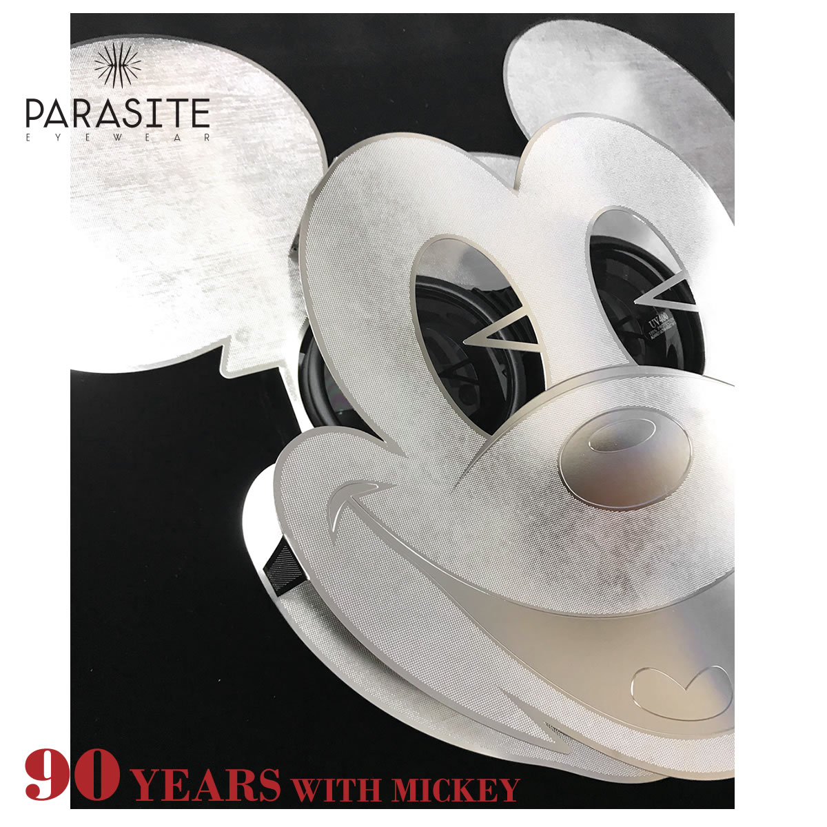 楽天市場 Parasite パラサイト サングラス Mickey Mask ミッキー90周年記念モデル ディズニー ミッキーマウス レア マスク 仮面 ゴーグル パラサイト Parasite ミッキー メンズ レディー メガネ サングラスのthat S