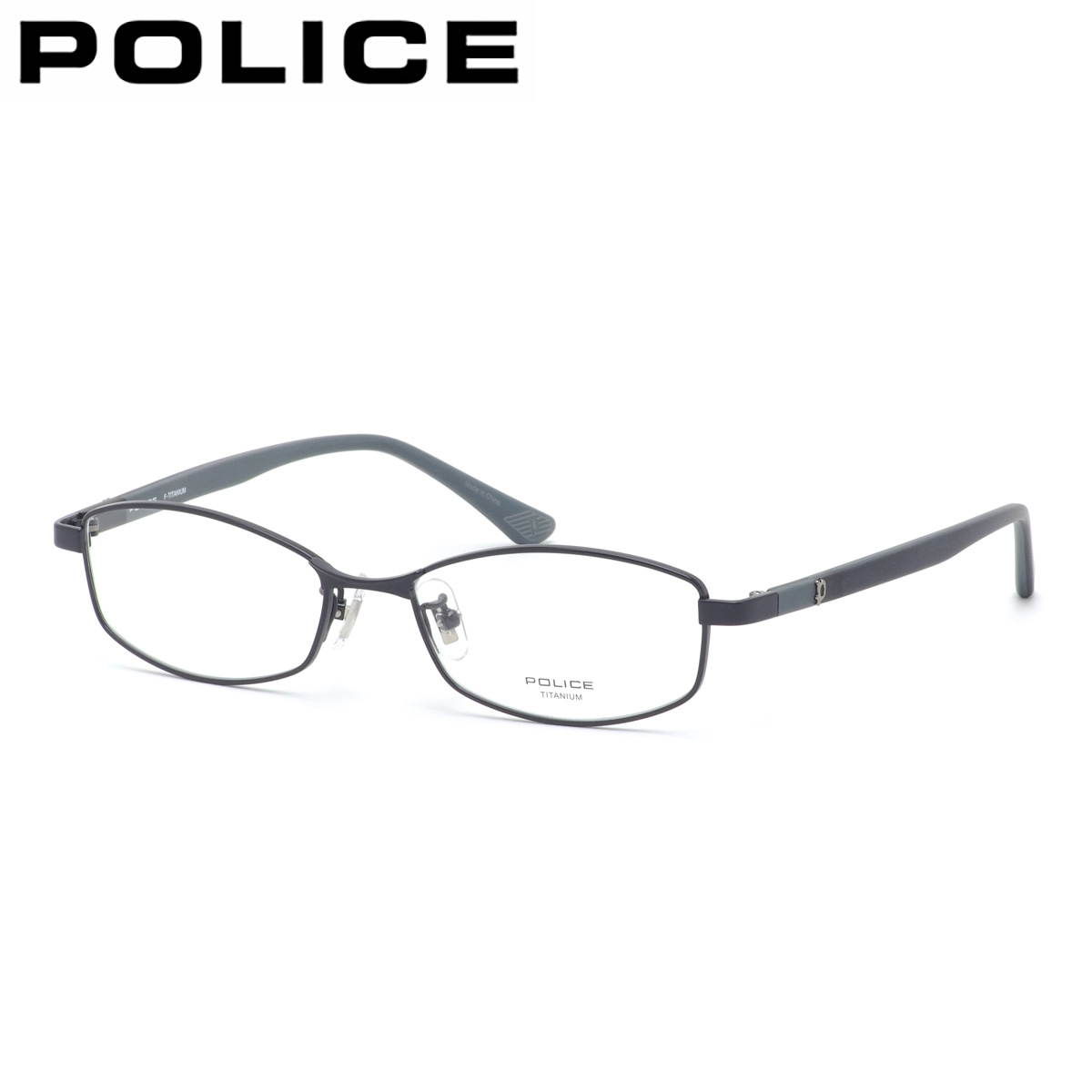POLICE メガネ サングラス チタンフレーム 日本製 ケース付き 美品 Amazon.co.jp: [ポリス] 国内正規代理店品 チタンフレーム+