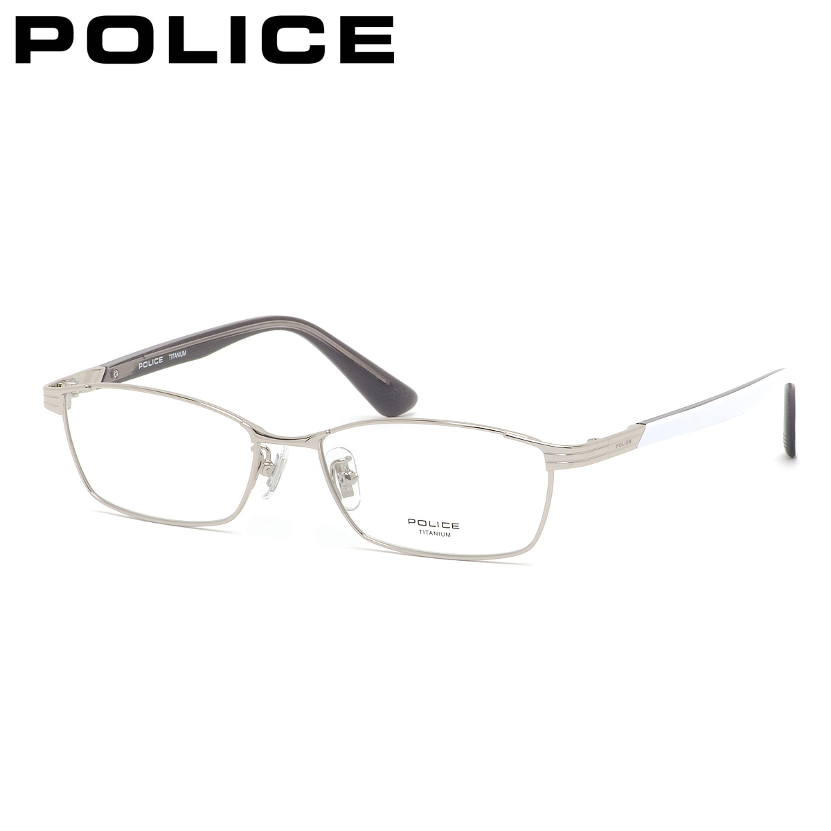 楽天市場】ポリス POLICE メガネ VPL974J 0568 53サイズ