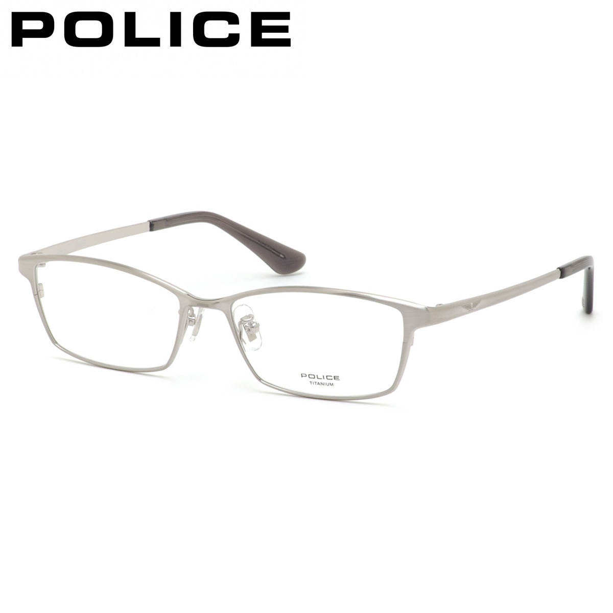 ポリス メガネフレーム 国内正規販売店 VPLR35J 0P3T 54 POLICE 眼鏡 伊達メガネ 度付き イタリア ブランド 人気 おしゃれ メンズ レディース