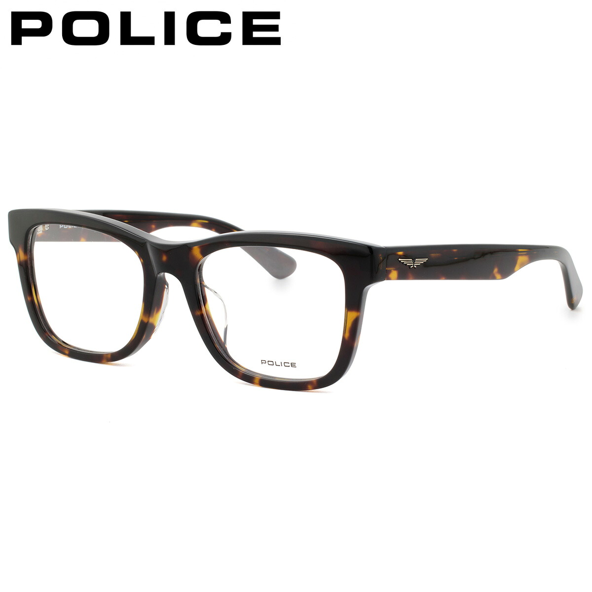 ポリス メガネフレーム 国内正規販売店 VPLR88J 0710 52 POLICE 眼鏡 伊達メガネ 度付き イタリア ブランド 人気 おしゃれ メンズ レディース|メガネ・サングラスのThat’s