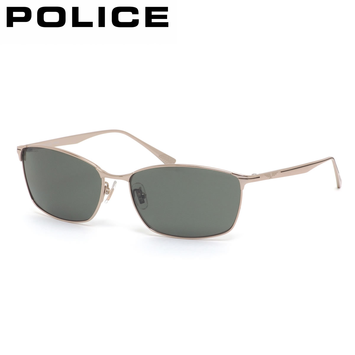 ポリス サングラス 国内正規販売店 SPLE44J 7LTP 60 サングラス POLICE ARROW アロウ 偏光レンズ 偏光サングラス POLICE 度付き イタリア ブランド 人気 おしゃれ メンズ レディース