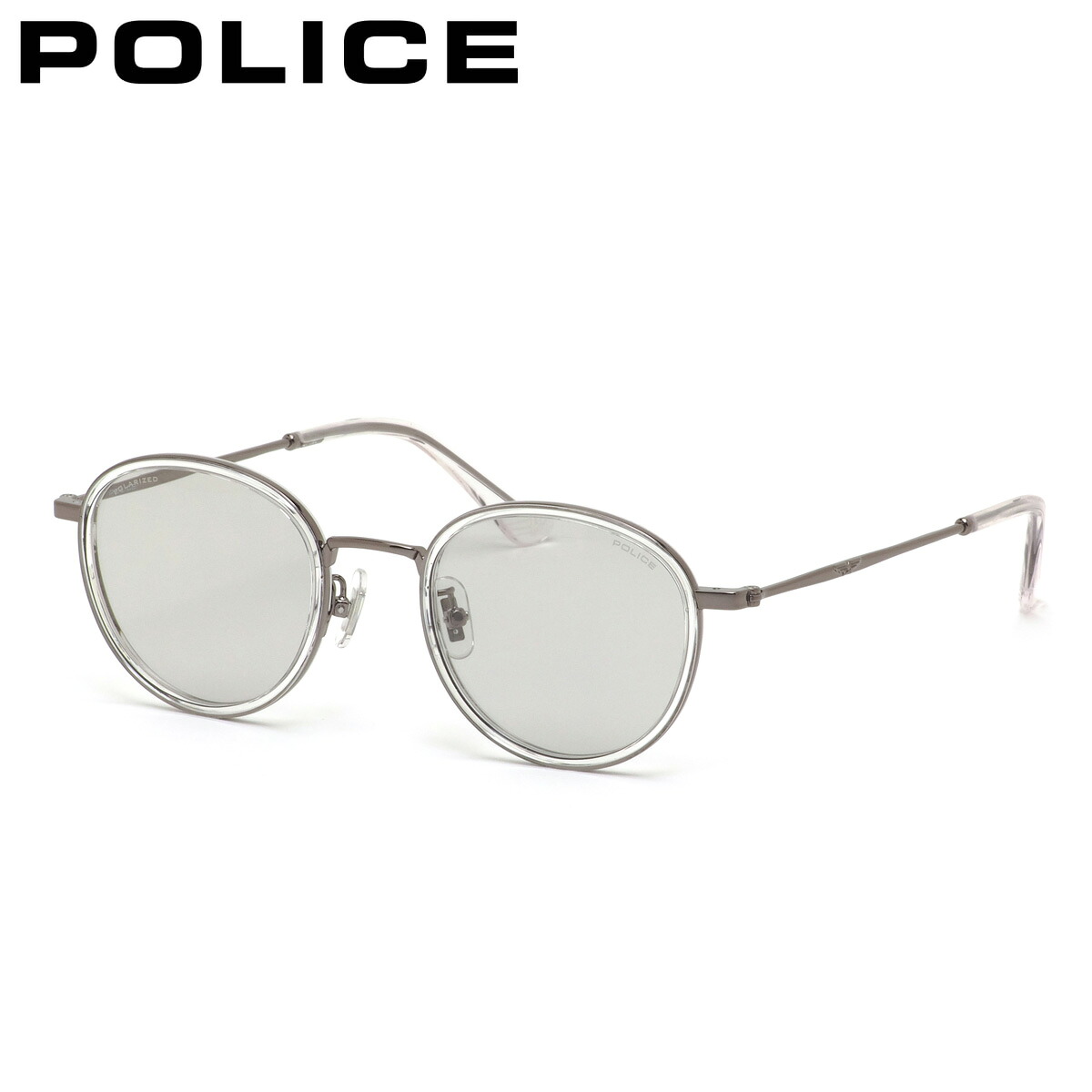 ポリス サングラス 国内正規販売店 SPLM37J 568P 48 サングラス POLICE ORIGINS LITE オリジンライト 偏光レンズ POLICE 度付き イタリア ブランド 人気 おしゃれ メンズ レディース