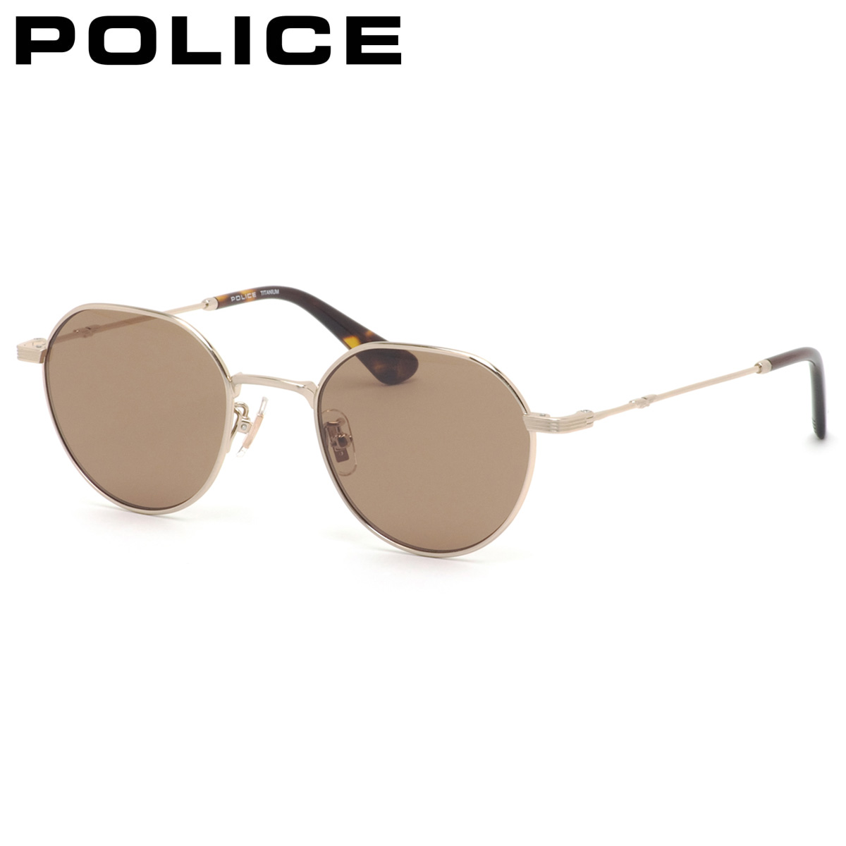 ポリス サングラス 国内正規販売店 SPLQ08J 0K3W 49 サングラス POLICE HIGHWAY ハイウェイ チタン クラウンパント POLICE 度付き イタリア ブランド 人気 おしゃれ メンズ レディース|メガネ・サングラスのThat’s