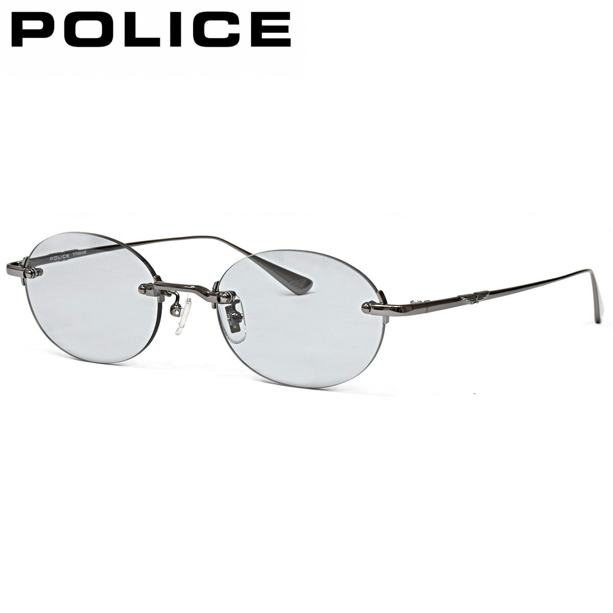 ポリス サングラス 国内正規販売店 SPLT69J 0568 51 サングラス POLICE ORIGINS LITE ライトカラーレンズ POLICE 度付き イタリア ブランド 人気 おしゃれ メンズ レディース