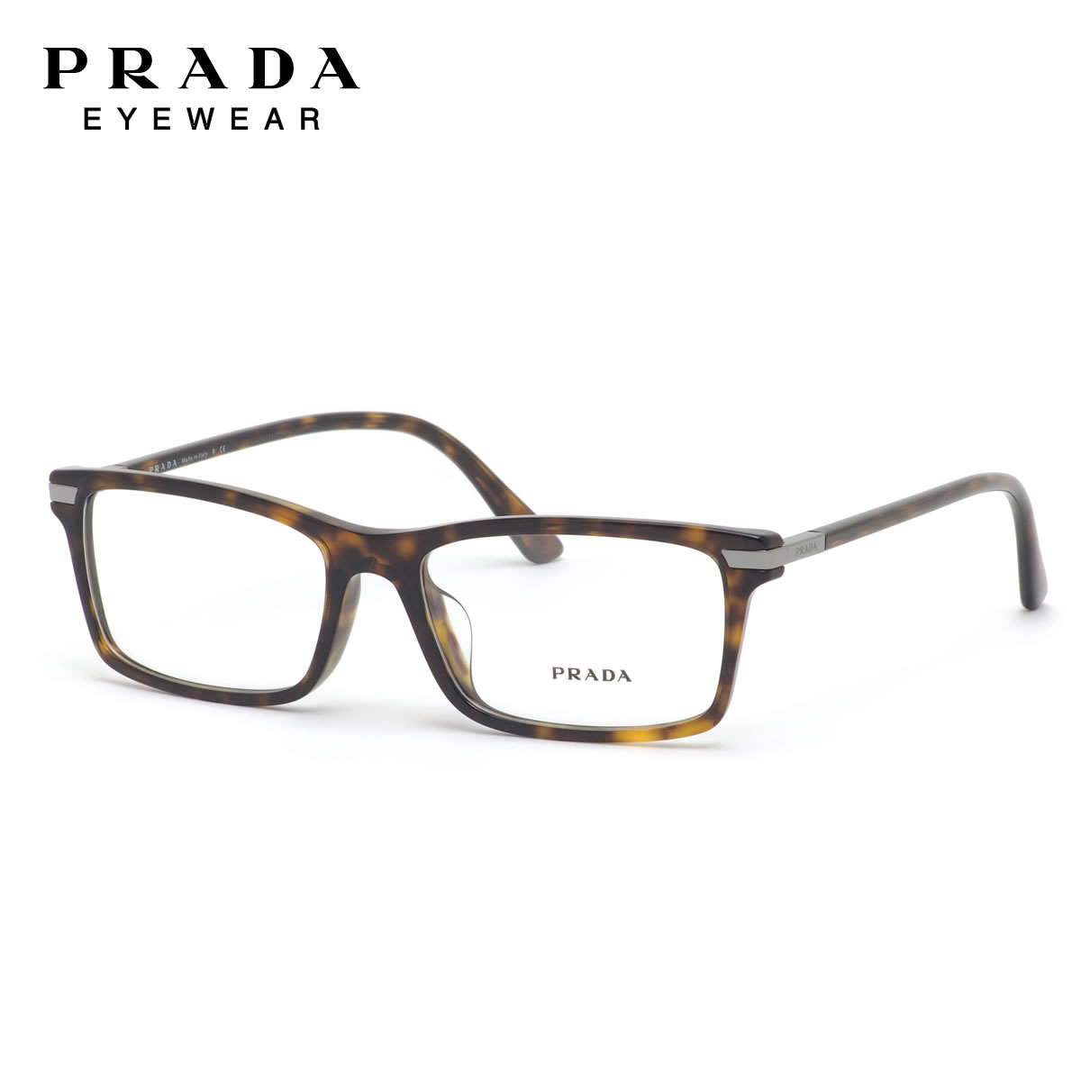 最高の プラダ PR03YVF 2AU1O1 56サイズ メガネ PRADA フルフィット