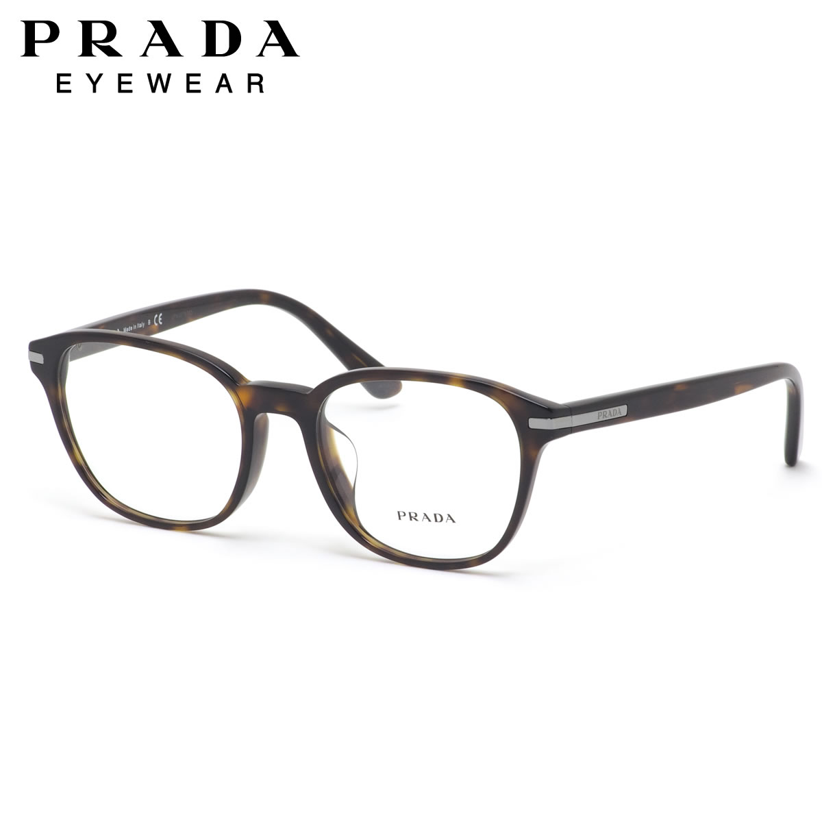 楽天市場 プラダ メガネ Pr12wvf 2au1o1 51 Prada べっ甲 Made In Italy イタリア製 メンズ レディース メガネ サングラスのthat S