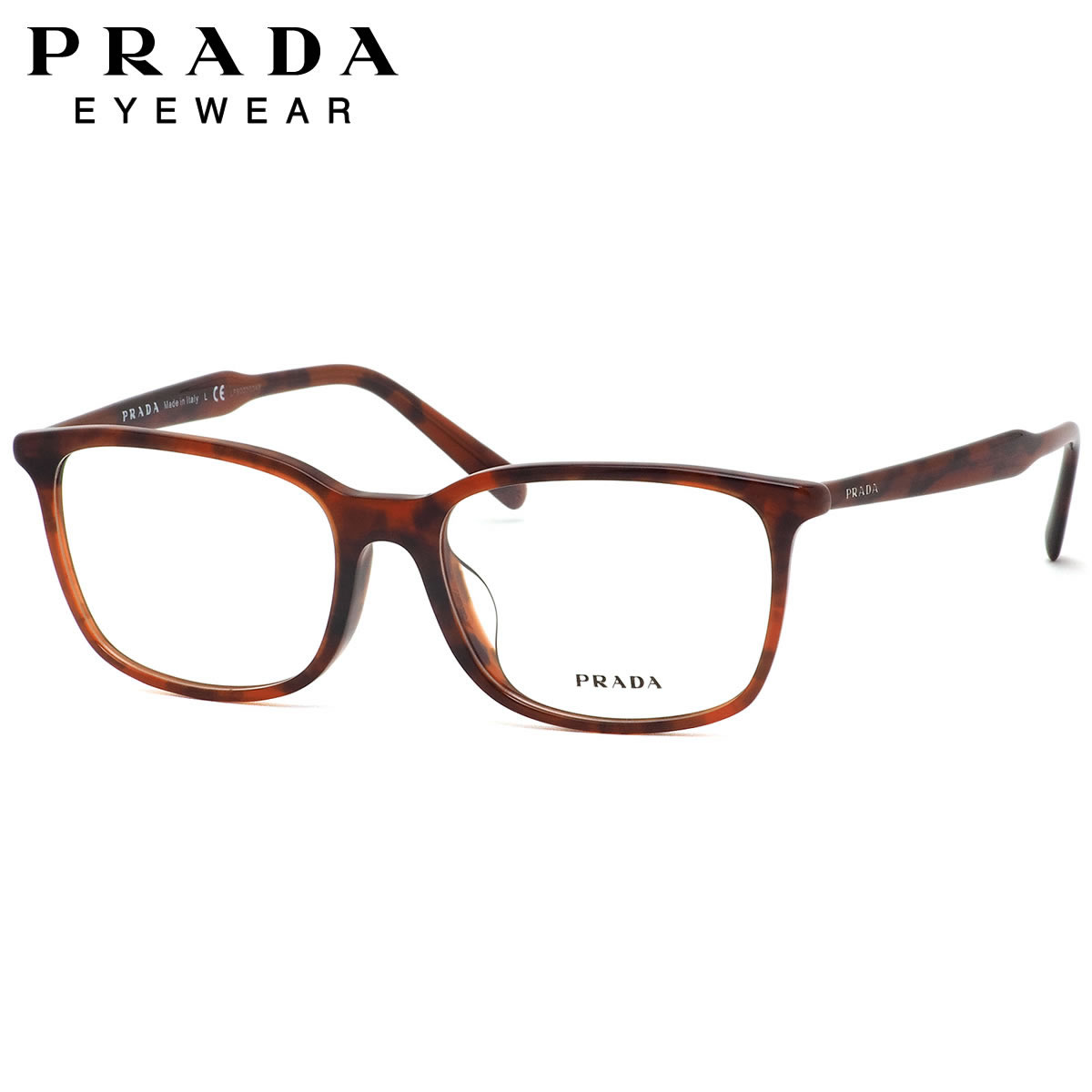 楽天市場】プラダ PR13XVF 5491O1 55サイズ メガネ PRADA べっ甲