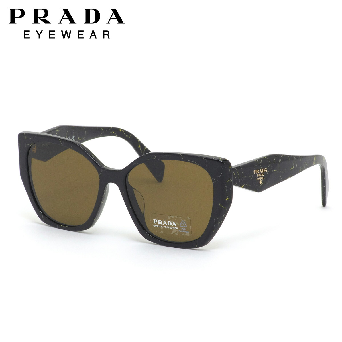 【楽天市場】プラダ PR19ZSF 19D01T 56 サングラス PRADA made in Italy イタリア製 レディース：メガネ
