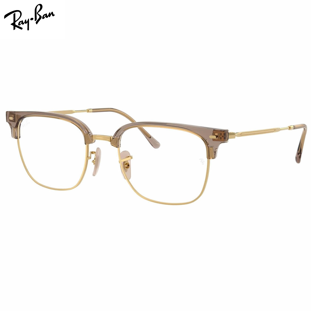 Ray-Ban RX7216F 8471 53 メガネ レイバン純正レンズ対応 レイバン NEW CLUBMASTER 度数付き対応 メンズ レディース [25N2RX]
