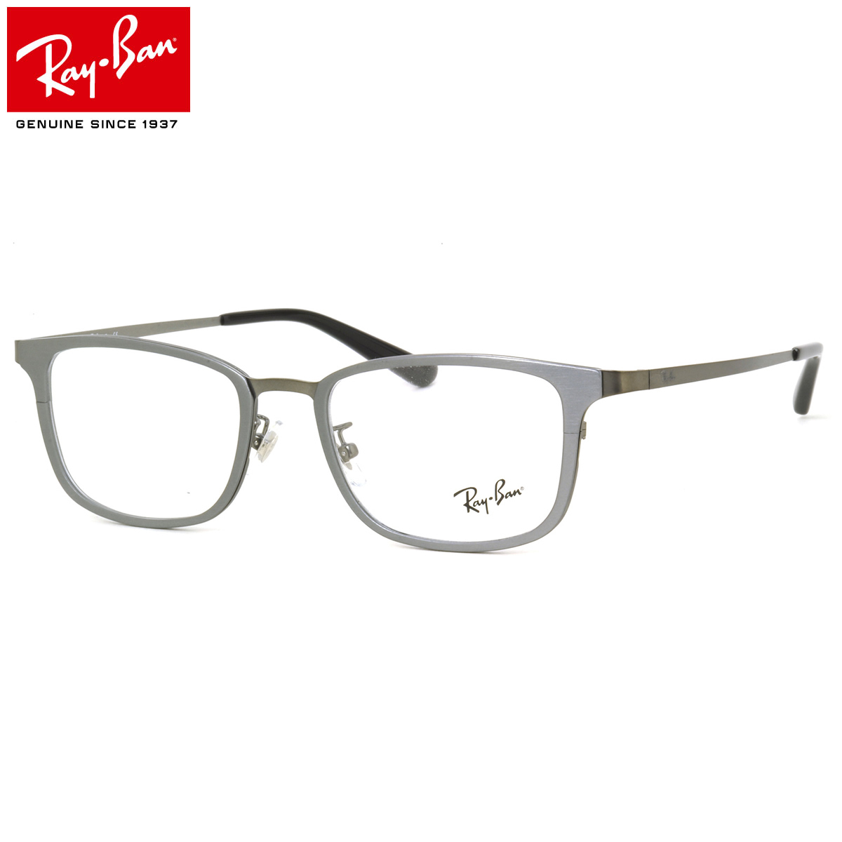 楽天市場 レイバン メガネ フレーム Ray Ban Rx6373d 2842 52サイズ スクエア シートメタル レイバン Rayban メンズ レディース メガネ サングラスのthat S