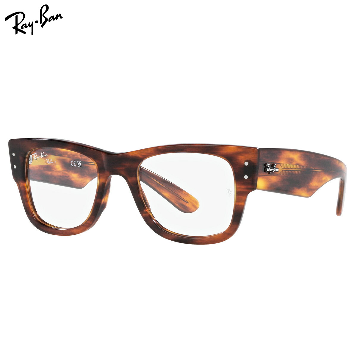 レイバン RX0840V 2144 51 メガネ レイバン純正レンズ対応 Ray-Ban MEGA WAYFARER メガウェイファーラー べっ甲 度数付き対応 メンズ レディース｜メガネ・サングラスのThat&rsquo;s
