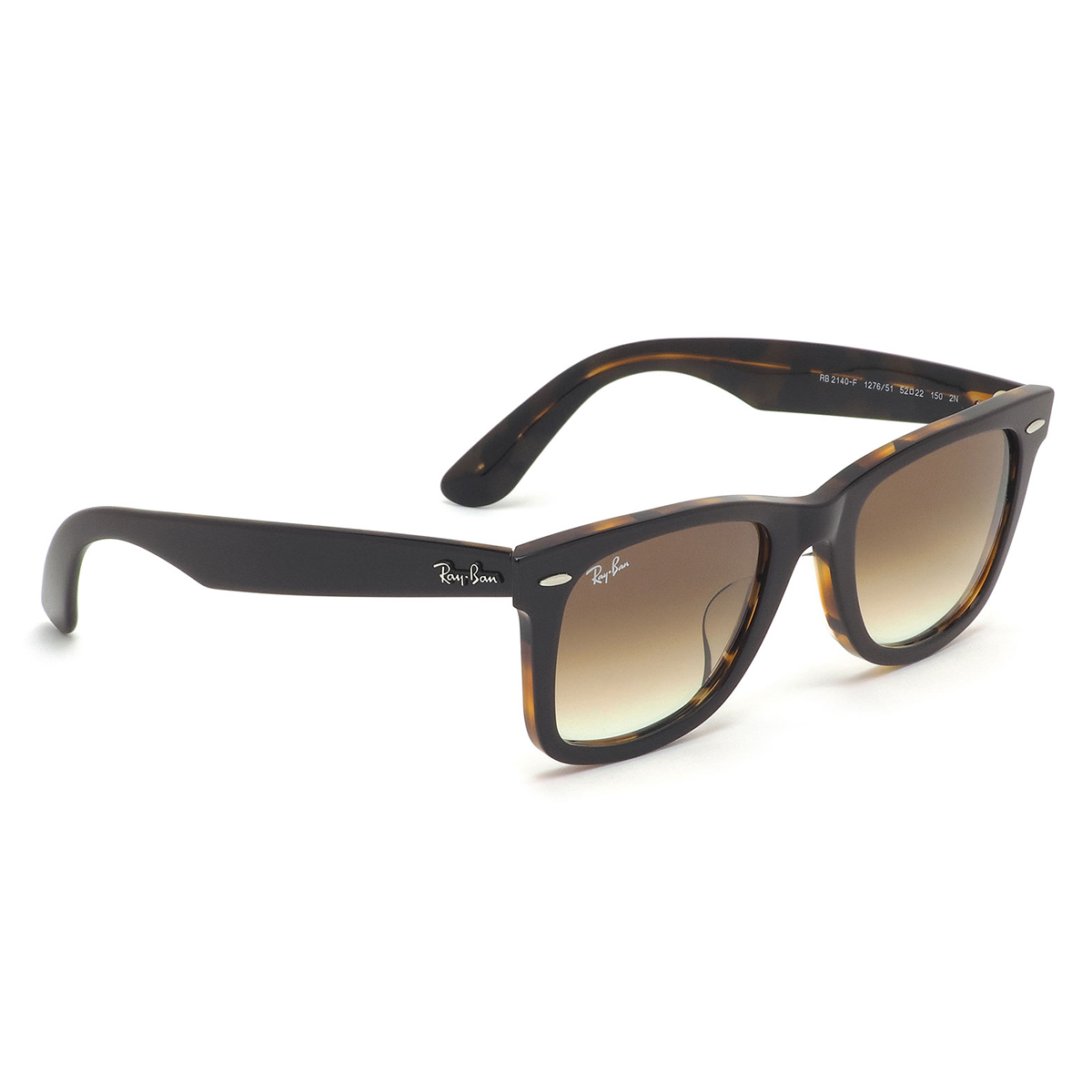 レイバン プラダ Prada Ray Ban Wayfarer サングラス 52サイズ ウェイファーラー Color アイコン サングラス バーバリー Rb2140f Mix カラーミックス Icons フルフィット デミ べっ甲 ハバナ グラデーションレンズ メンズ レディース メガネ サングラスのthat