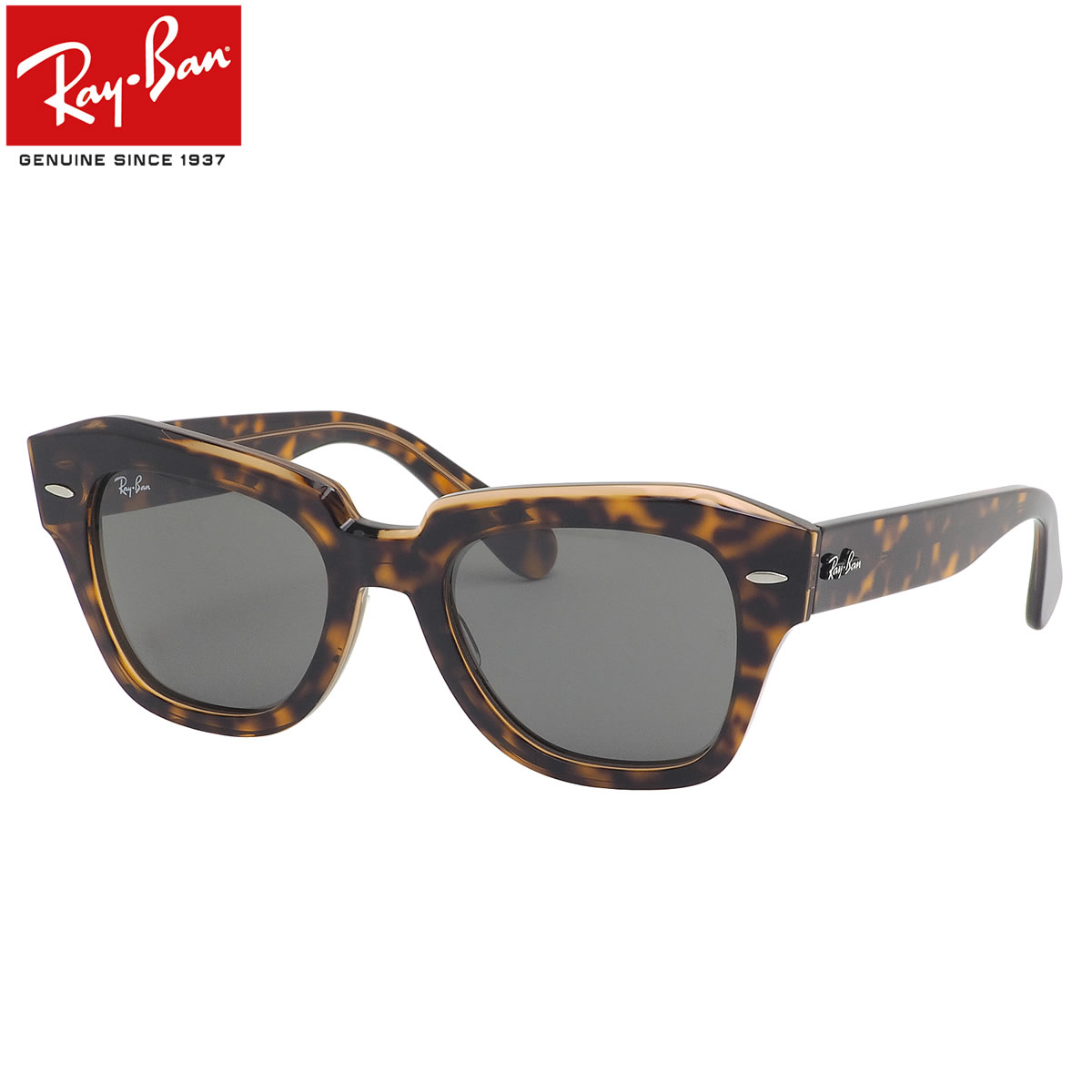 楽天市場】Ray-Ban サングラス RB2186 1324BG 52 レイバン STATE