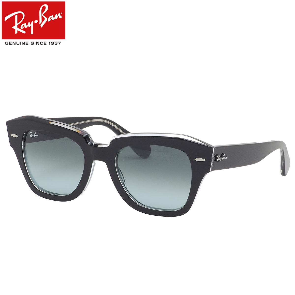 楽天市場】Ray-Ban サングラス RB2186 132241 52 レイバン STATE