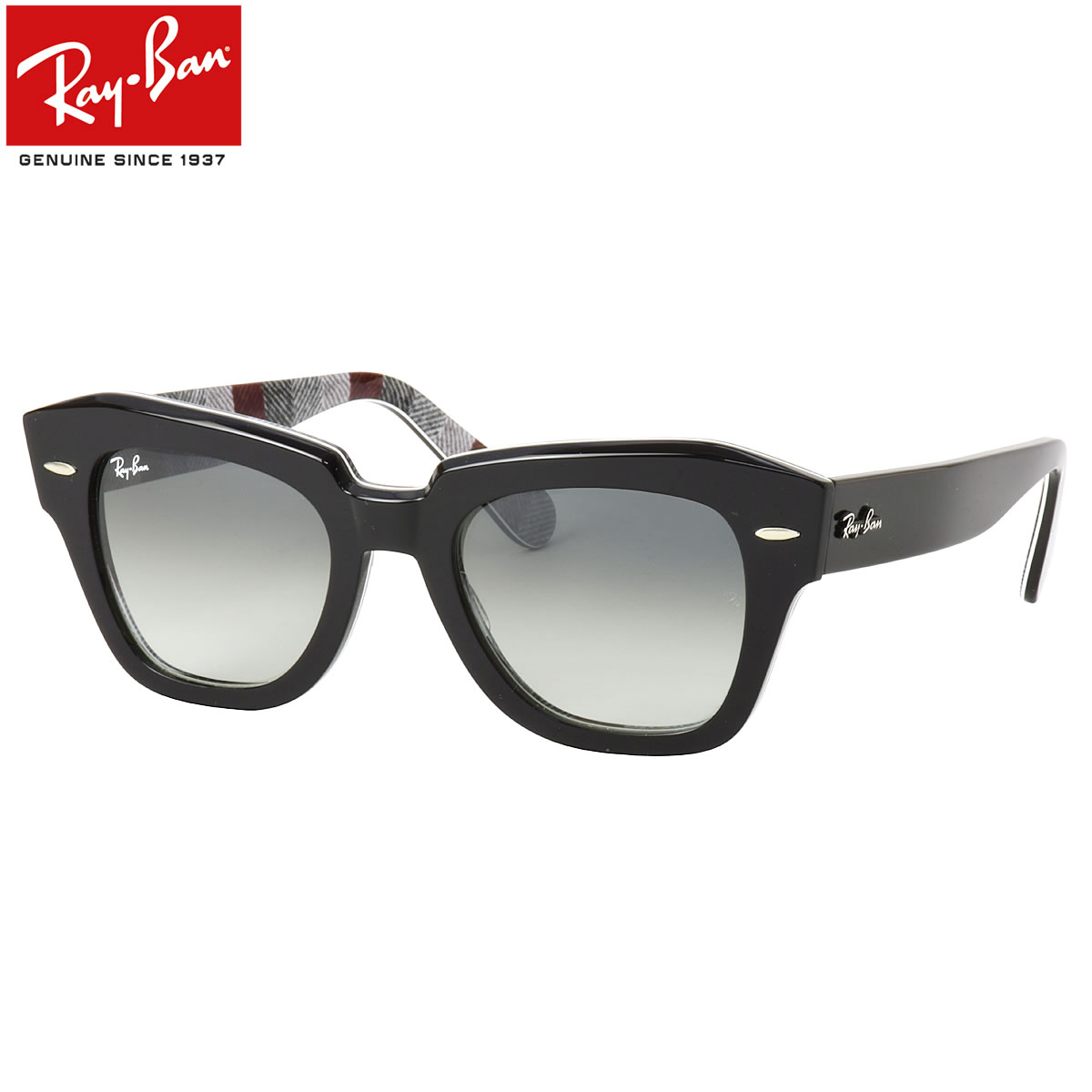 人気満点 楽天市場 Ray Ban サングラス Rb2186 131a 49 レイバン State Street ステートストリート Made In Italy メンズ レディース メガネ サングラスのthat S 人気特価激安 Www Masterworksfineart Com