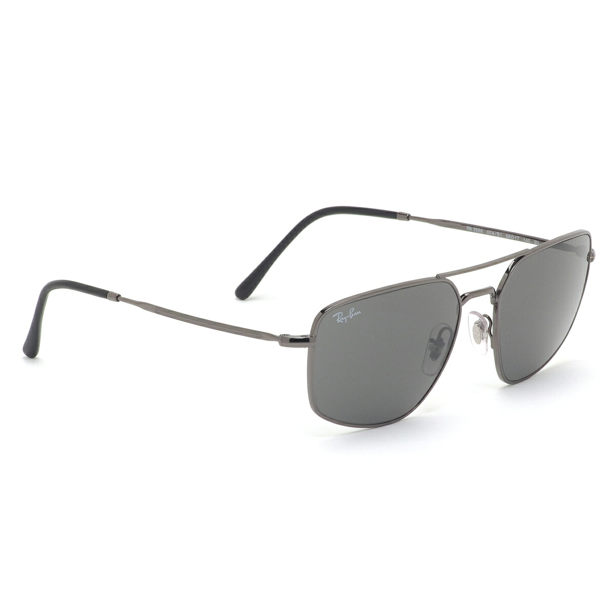 サングラス レイバン 日本全国送料無料 正規商品販売店 004 B1 Ray Ban Ray Ban ギフトバッグ コンビニ決済手数料無料 Rb3666 ダブルブリッジ 14時までのご注文なら即日発送可能 サングラス 004 B1 56 度付き レイバン ダブルブリッジ 度数付き メンズ レディース