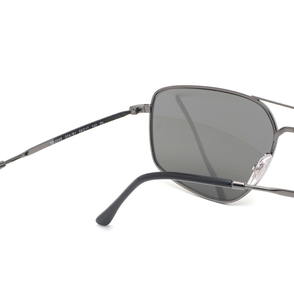サングラス レイバン 日本全国送料無料 正規商品販売店 004 B1 Ray Ban Ray Ban ギフトバッグ コンビニ決済手数料無料 Rb3666 ダブルブリッジ 14時までのご注文なら即日発送可能 サングラス 004 B1 56 度付き レイバン ダブルブリッジ 度数付き メンズ レディース