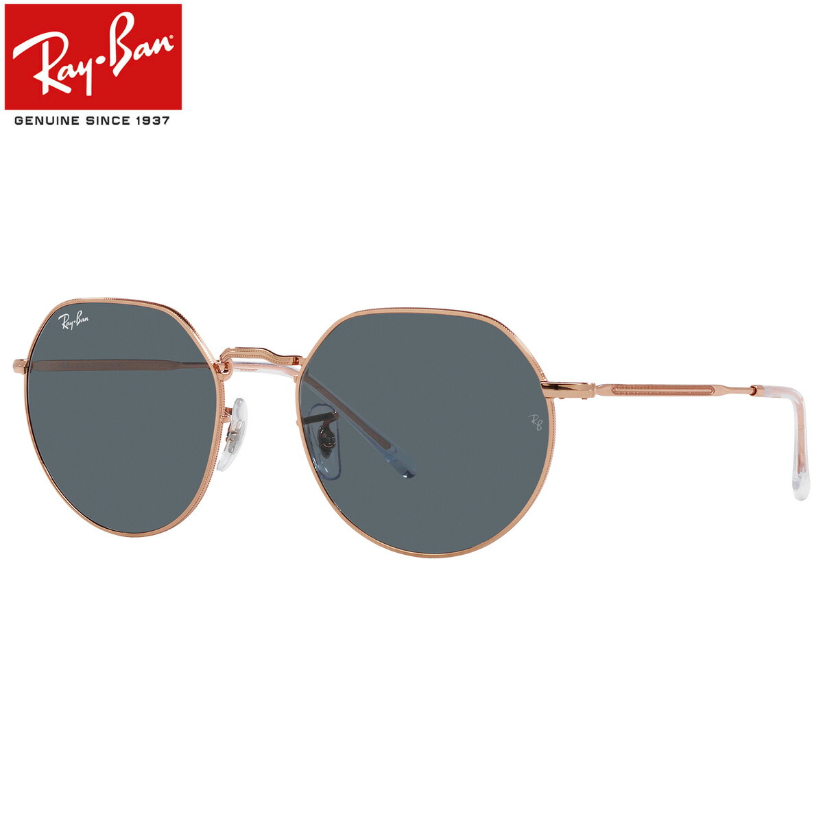 ★55サイズ RB3565-9277B1★レイバン サングラス　ダークグレー レイバン サングラス Ray-Ban JACK ジャック RB3565 9277B1 53