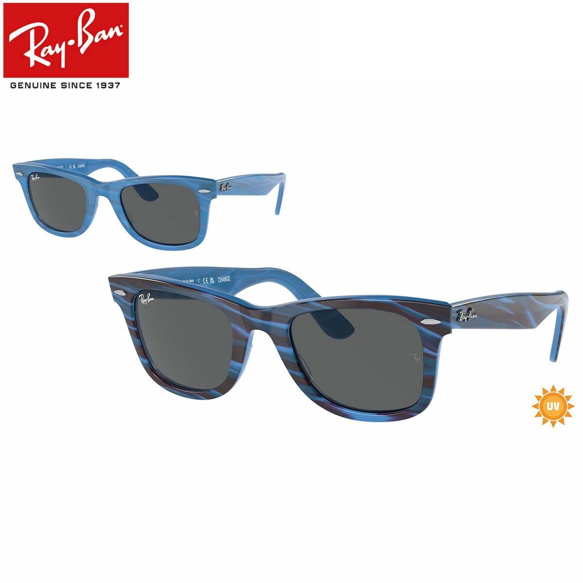 フレーム限定！レアモデル【新品正規品】レイバン RB2140F-1387GG WAYFARER レイバン CHANGE COLLECTION RB2140F 1387GG 52mm フル