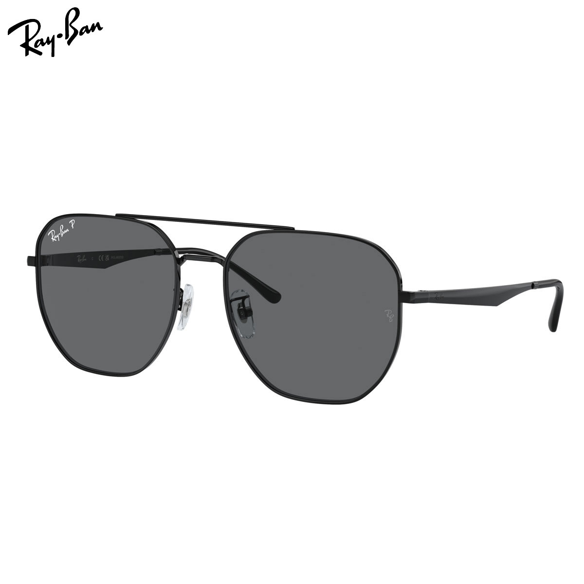 レイバン RB3724D 002/81 59 サングラス Ray-Ban ツーブリッジ 偏光レンズ 偏光サングラス 度数付き対応 メンズ レディース｜メガネ・サングラスのThat&rsquo;s 19,850円