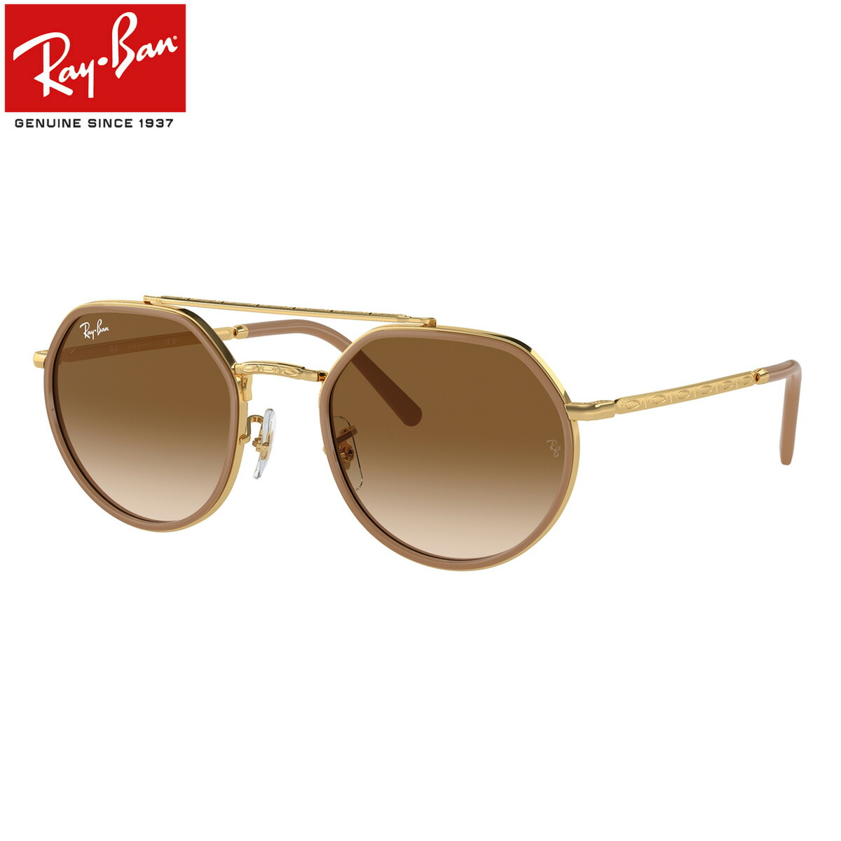 楽天市場】Ray-Ban RB3765 919631 53 サングラス レイバン ダブルブリッジ インナーリム ゴールドロゴ G15 度数付き対応  メンズ レディース : メガネ・サングラスのThat's