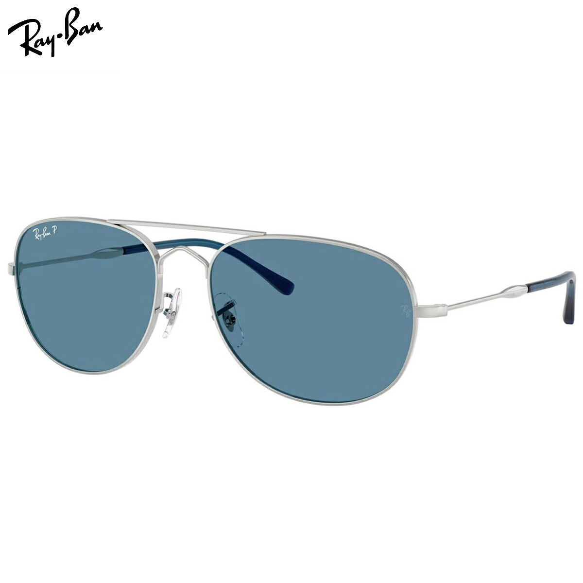 Ray-Ban RB3735 003/S2 60 サングラス レイバン BAIN BRIDGE CHROMANCE クロマンス 偏光レンズ 度数付き対応 メンズ レディース [25N2RB]