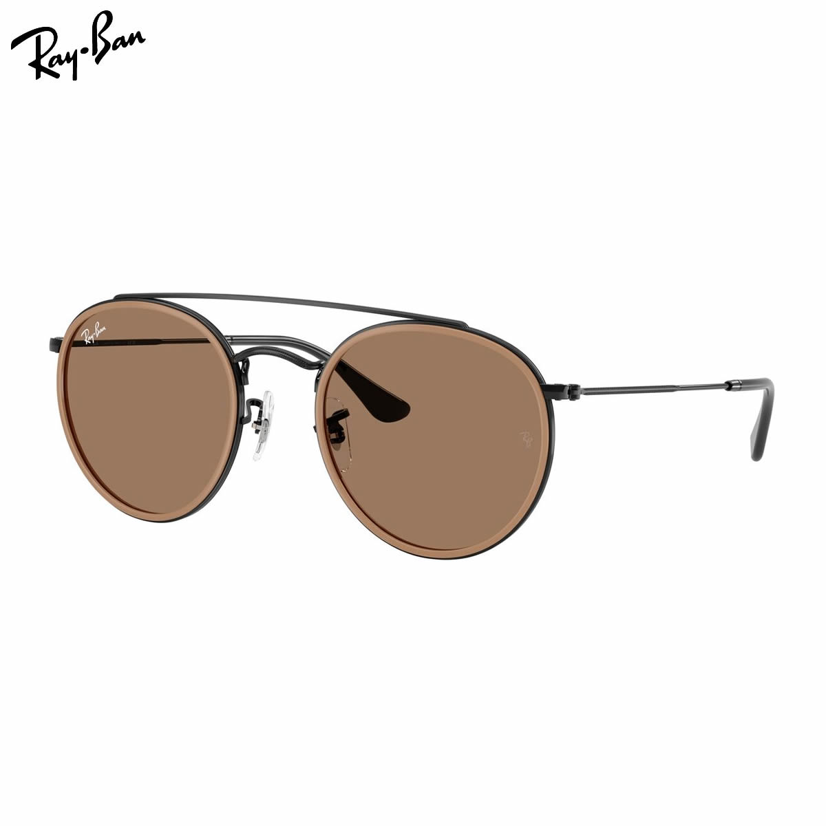 Ray-Ban RB3647N 927973 51 サングラス レイバン ROUND DOUBLE BRIDGE ラウンドダブルブリッジ 度数付き対応 メンズ レディース [26N1RB]