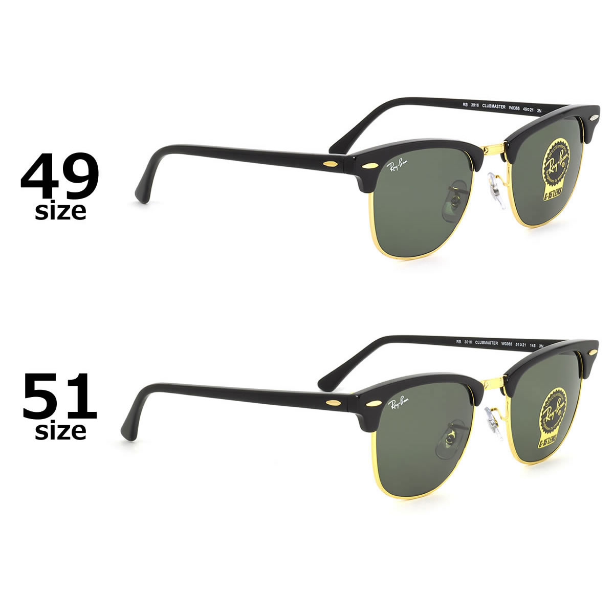 Ray Ban Clubmaster Classic クラブマスタークラシック Rb3016 W0366 51 ハバナ グリーンクラシックg 15 サングラス 51サイズ ハバナ グリーンクラシックg 15 Poker Face メガネ サングラスの通販サイト ヌーヴ エイオンラインストア